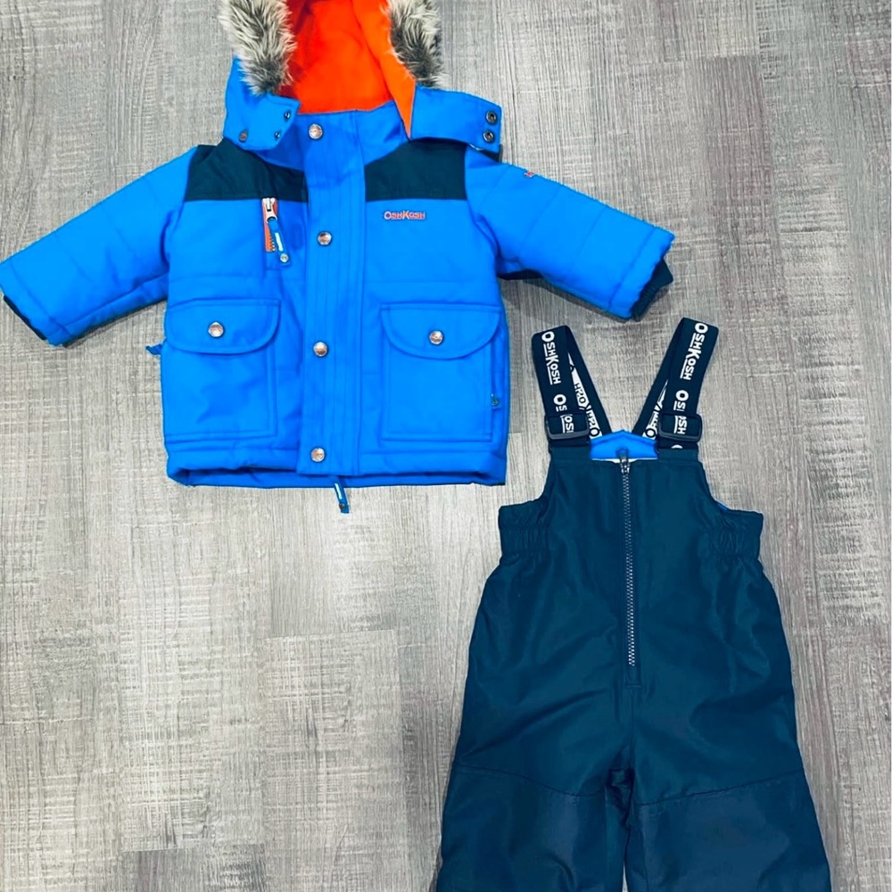 OshKosh B'gosh Orange Fleece Jacket